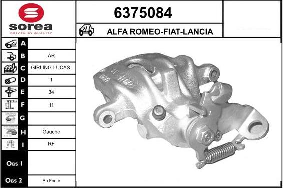 STARTCAR 6375084 - Гальмівний супорт avtolavka.club