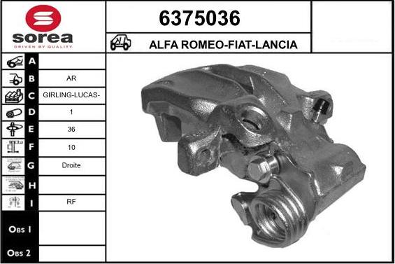 STARTCAR 6375036 - Гальмівний супорт avtolavka.club