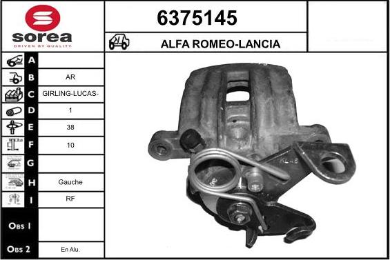 STARTCAR 6375145 - Гальмівний супорт avtolavka.club