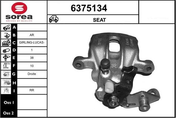 STARTCAR 6375134 - Гальмівний супорт avtolavka.club