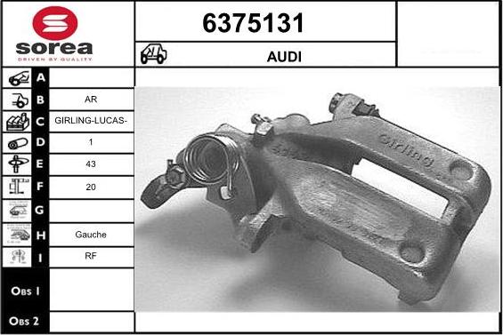 STARTCAR 6375131 - Гальмівний супорт avtolavka.club