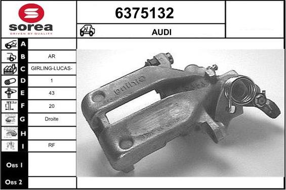 STARTCAR 6375132 - Гальмівний супорт avtolavka.club