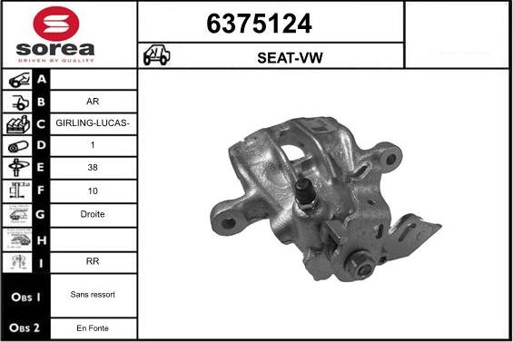 STARTCAR 6375124 - Гальмівний супорт avtolavka.club