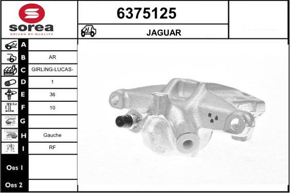 STARTCAR 6375125 - Гальмівний супорт avtolavka.club