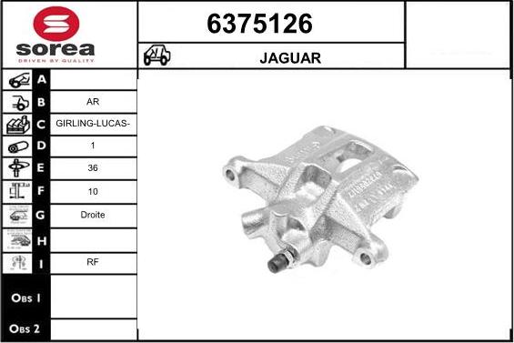 STARTCAR 6375126 - Гальмівний супорт avtolavka.club