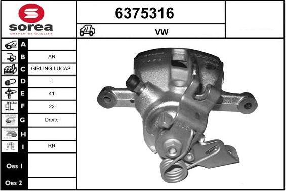 STARTCAR 6375316 - Гальмівний супорт avtolavka.club