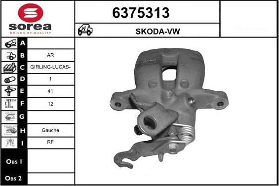 STARTCAR 6375313 - Гальмівний супорт avtolavka.club