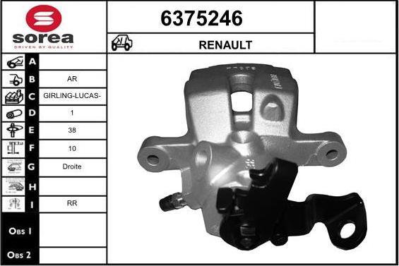 STARTCAR 6375246 - Гальмівний супорт avtolavka.club