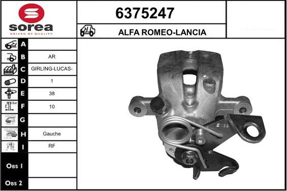 STARTCAR 6375247 - Гальмівний супорт avtolavka.club