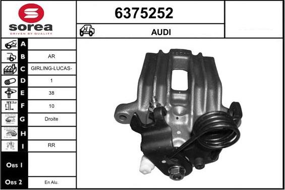 STARTCAR 6375252 - Гальмівний супорт avtolavka.club