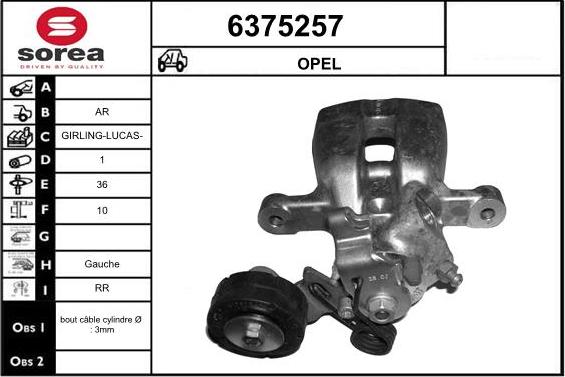 STARTCAR 6375257 - Гальмівний супорт avtolavka.club