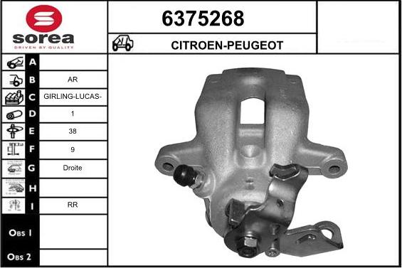 STARTCAR 6375268 - Гальмівний супорт avtolavka.club