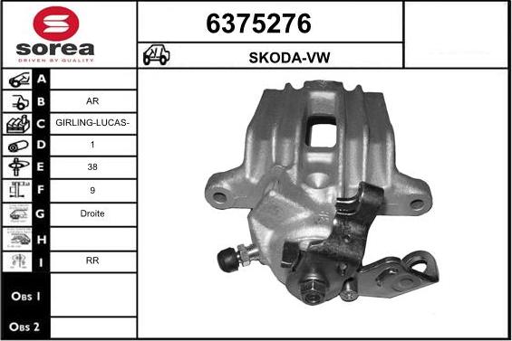 STARTCAR 6375276 - Гальмівний супорт avtolavka.club