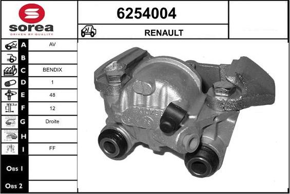 STARTCAR 6254004 - Гальмівний супорт avtolavka.club