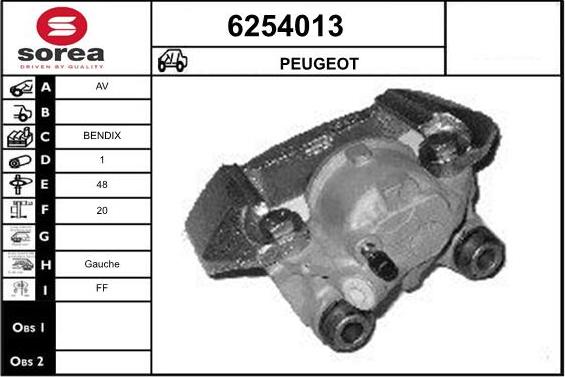 STARTCAR 6254013 - Гальмівний супорт avtolavka.club