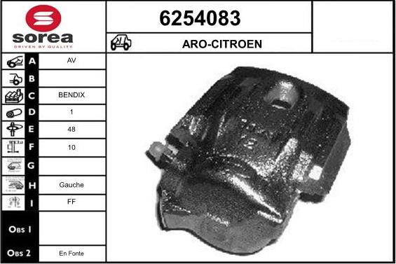 STARTCAR 6254083 - Гальмівний супорт avtolavka.club