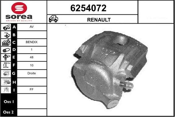 STARTCAR 6254072 - Гальмівний супорт avtolavka.club