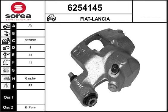 STARTCAR 6254145 - Гальмівний супорт avtolavka.club