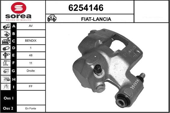 STARTCAR 6254146 - Гальмівний супорт avtolavka.club