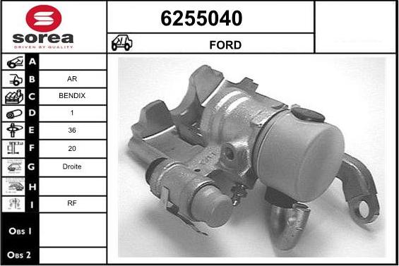 STARTCAR 6255040 - Гальмівний супорт avtolavka.club