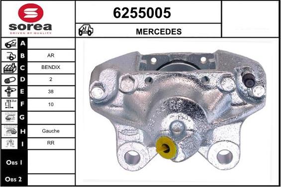 STARTCAR 6255005 - Гальмівний супорт avtolavka.club