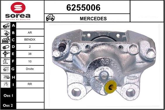 STARTCAR 6255006 - Гальмівний супорт avtolavka.club