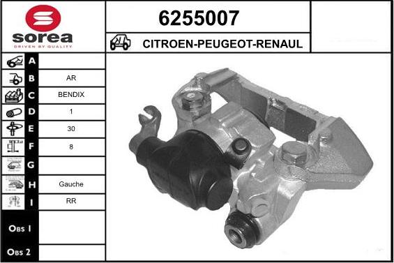 STARTCAR 6255007 - Гальмівний супорт avtolavka.club