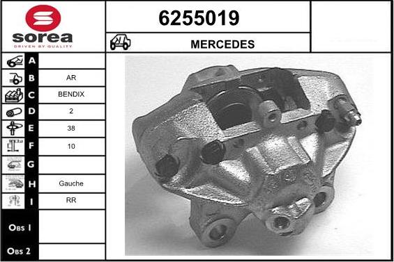 STARTCAR 6255019 - Гальмівний супорт avtolavka.club