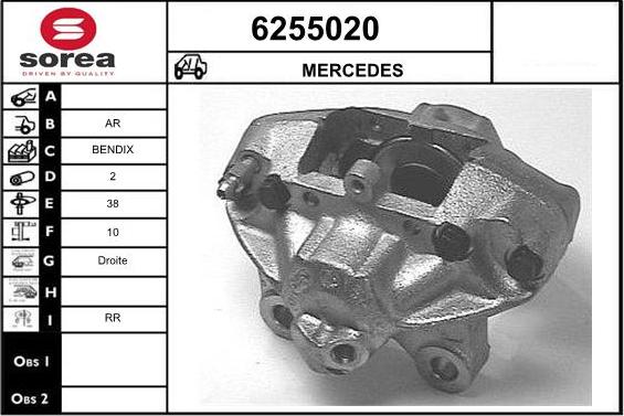 STARTCAR 6255020 - Гальмівний супорт avtolavka.club