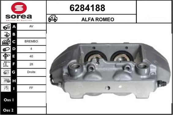 STARTCAR 6284188 - Гальмівний супорт avtolavka.club