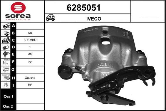 STARTCAR 6285051 - Гальмівний супорт avtolavka.club