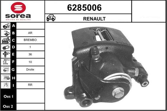 STARTCAR 6285006 - Гальмівний супорт avtolavka.club