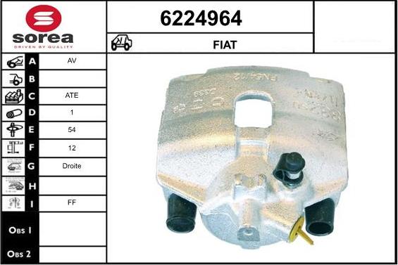 STARTCAR 6224964 - Гальмівний супорт avtolavka.club