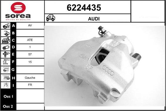 STARTCAR 6224435 - Гальмівний супорт avtolavka.club