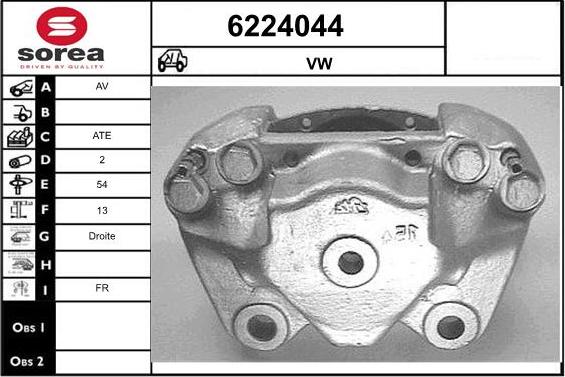 STARTCAR 6224044 - Гальмівний супорт avtolavka.club