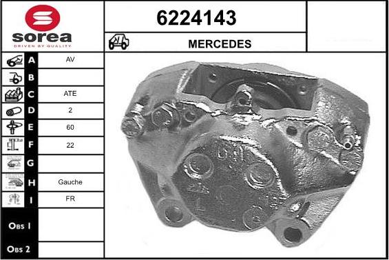 STARTCAR 6224143 - Гальмівний супорт avtolavka.club