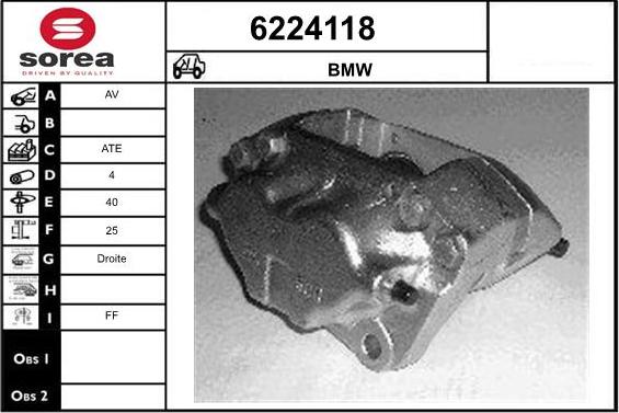 STARTCAR 6224118 - Гальмівний супорт avtolavka.club