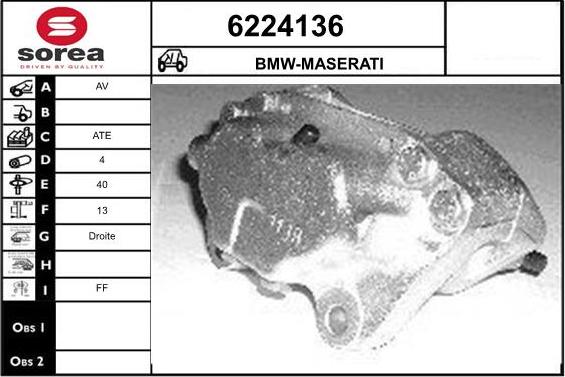 STARTCAR 6224136 - Гальмівний супорт avtolavka.club