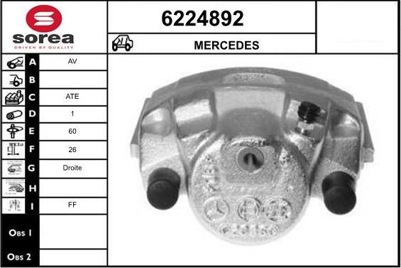 STARTCAR 6224892 - Гальмівний супорт avtolavka.club