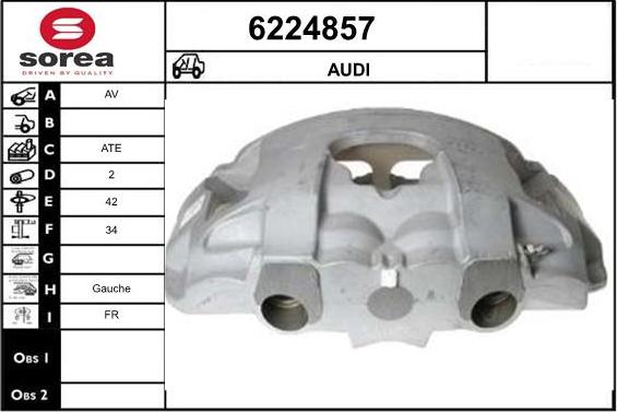 STARTCAR 6224857 - Гальмівний супорт avtolavka.club