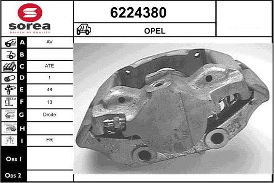 STARTCAR 6224380 - Гальмівний супорт avtolavka.club