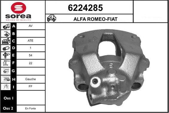 STARTCAR 6224285 - Гальмівний супорт avtolavka.club