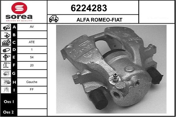 STARTCAR 6224283 - Гальмівний супорт avtolavka.club