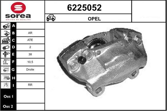 STARTCAR 6225052 - Гальмівний супорт avtolavka.club