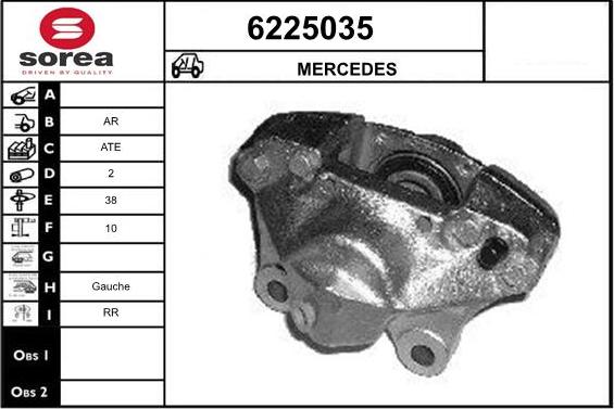 STARTCAR 6225035 - Гальмівний супорт avtolavka.club