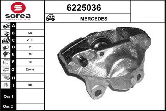 STARTCAR 6225036 - Гальмівний супорт avtolavka.club