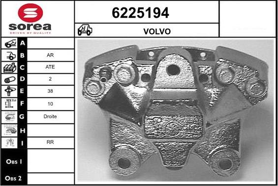 STARTCAR 6225194 - Гальмівний супорт avtolavka.club