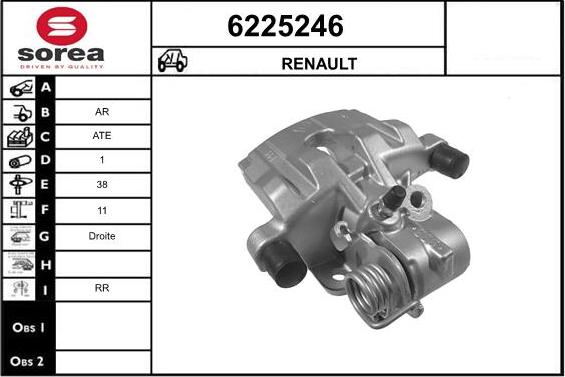 STARTCAR 6225246 - Гальмівний супорт avtolavka.club