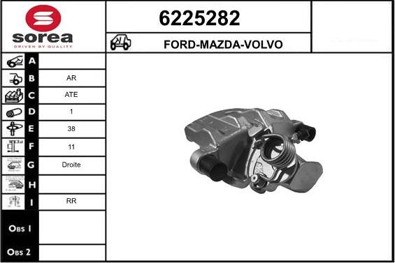 STARTCAR 6225282 - Гальмівний супорт avtolavka.club