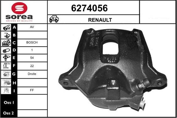 STARTCAR 6274056 - Гальмівний супорт avtolavka.club